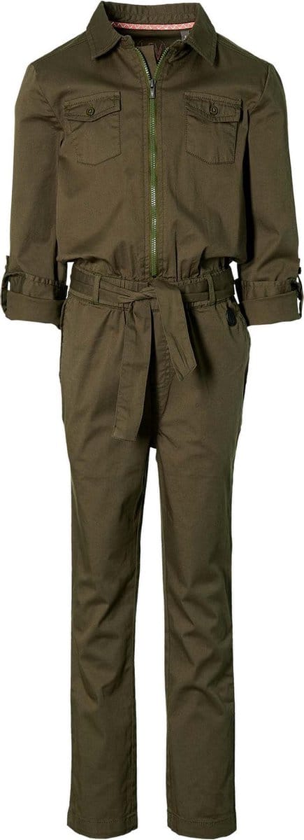 Levv jumpsuit Mae olijfgroen voor meisjes - maat 116