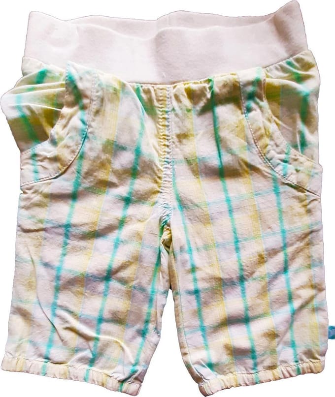 Ducky Beau geruite broek multicolor Maar 68