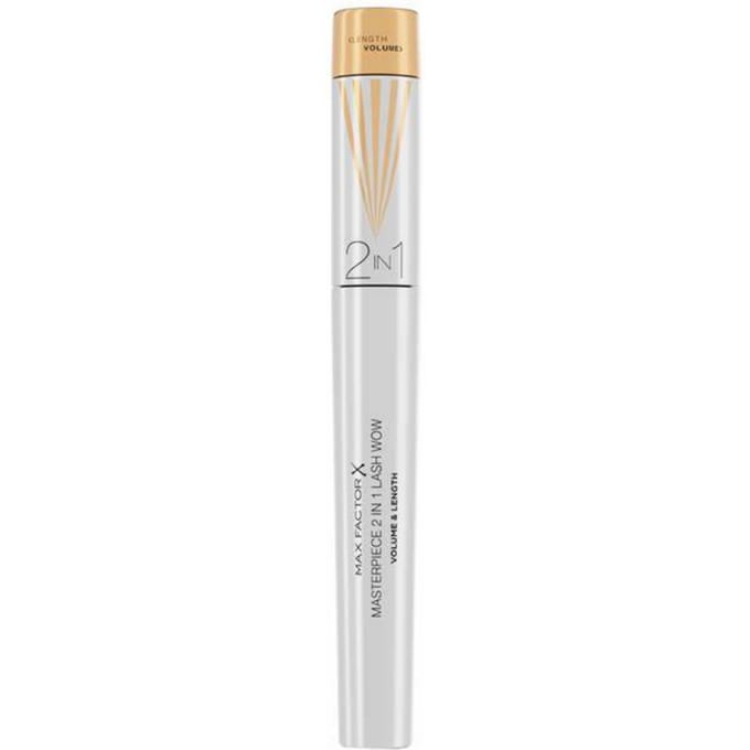 Masterpiece 2 In 1 Lash Wow Mascara 001 Black 7 ml – Mascara, Volumizing, For Women, 001 Black, Suitable For Daily Makeup Routine