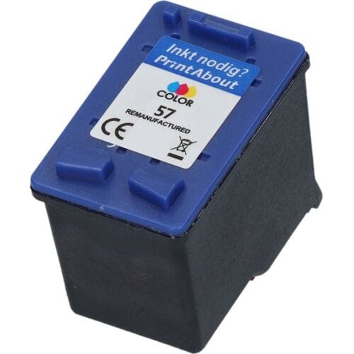 PrintAbout Inktcartridge 57 (C6657AE) 3-kleuren geschikt voor HP