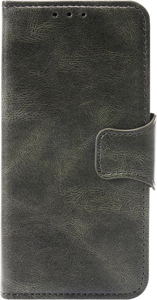 Shop4 - Samsung Galaxy A73 5G Hoesje - Wallet Case met Pasjeshouder Cabello Groen