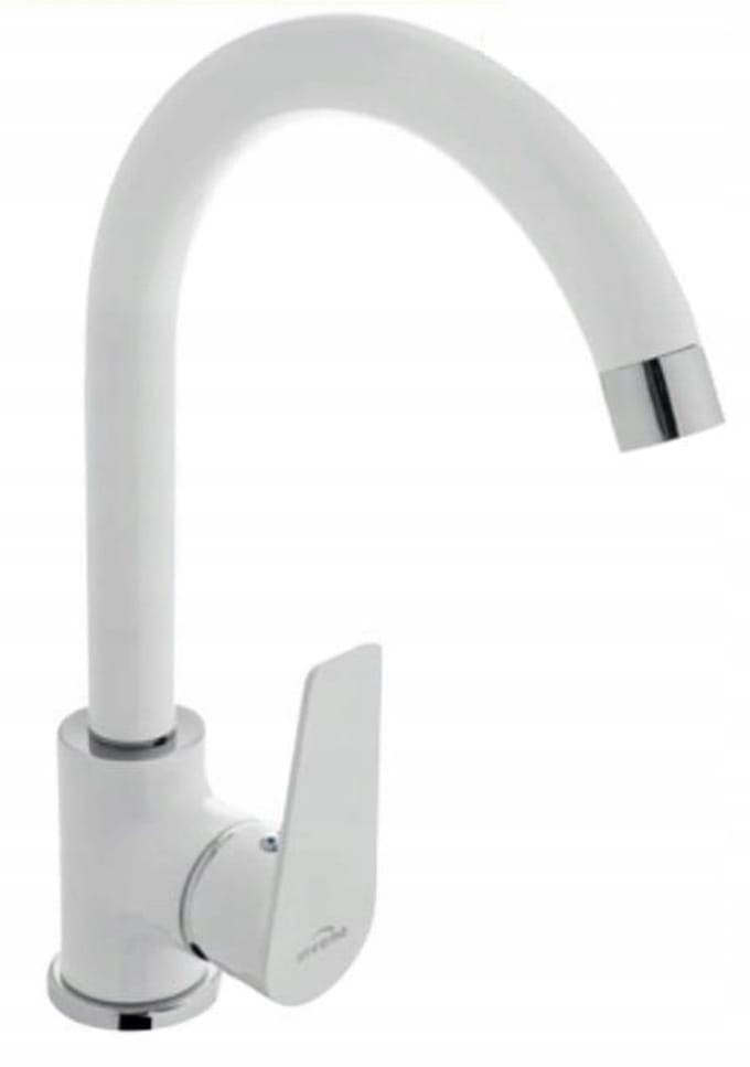 Invena Dokos Keukenmengkraan Wit BZ-19-002