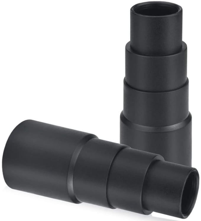 Dailygoods - Set van 2 universele stofzuiger aansluitadapters - 21-35 mm voor stofzuigers