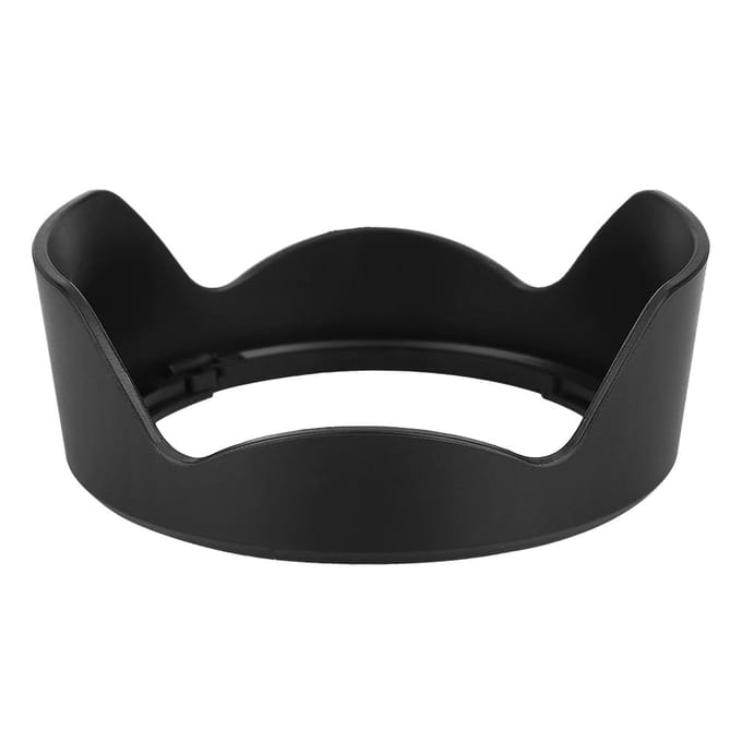 EW 73C Camera Mount Lens Hood voor Canon EF S 10 18mm f4.5 5.6 IS STM Lens black
