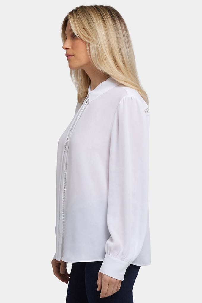 Tiffany Blouse | Optisch Wit