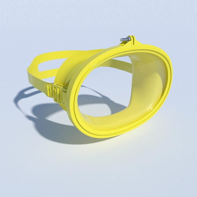 Lunettes de plongée haute définition verre trempé lunettes de pêcheur Ordinary high definition glass material