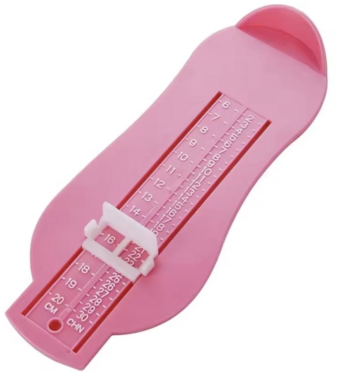 Scoby - Schoenmaatmeter - Voetmeter - Kinder Voetmeter - Foot Gauge - Roze