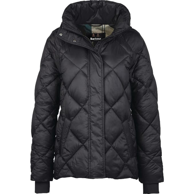 Barbour - Hoxa Quilt Bk11 Black Ancient LQU1496