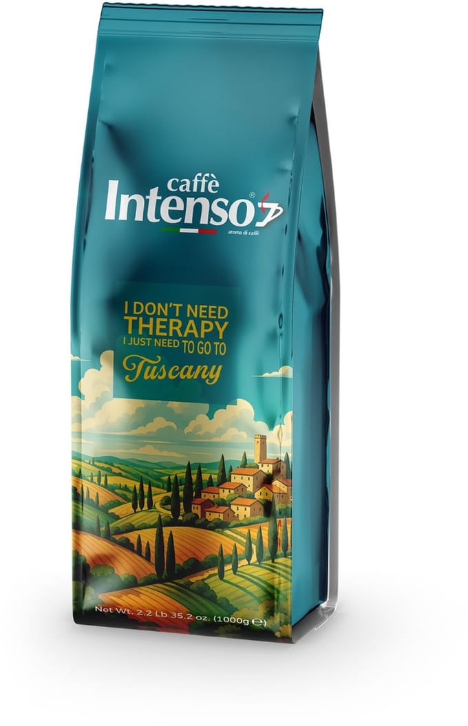 Intenso koffiebonen Tuscany 1 kg