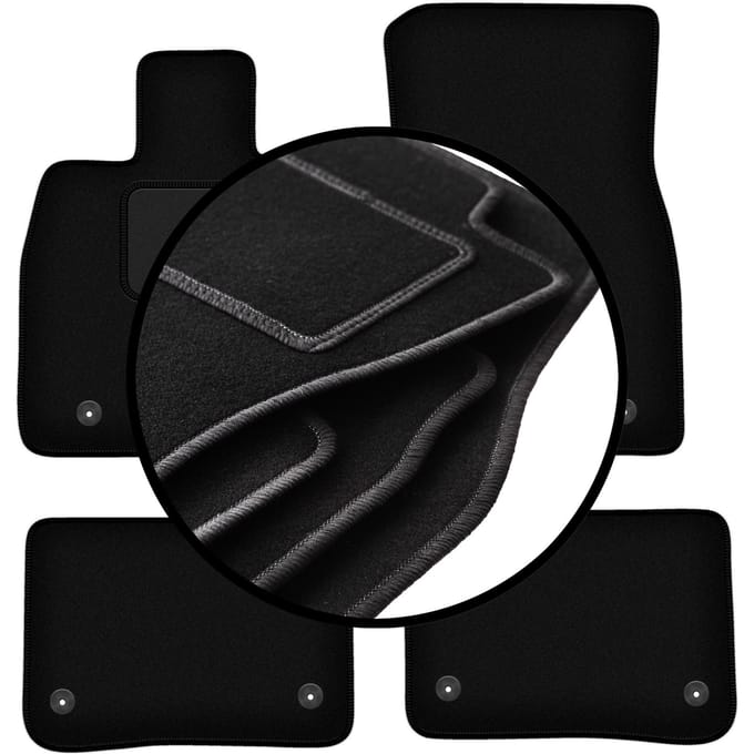 Complete set veloursmatten voor: Cadilac CT6 0 (2016-)