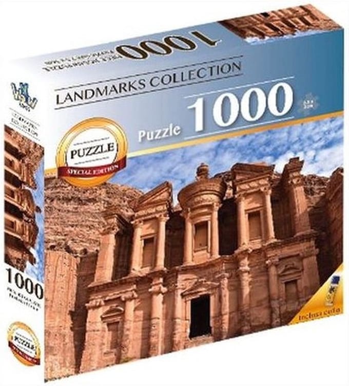Puzzel 7 world wonders - Petra - 1000 st.