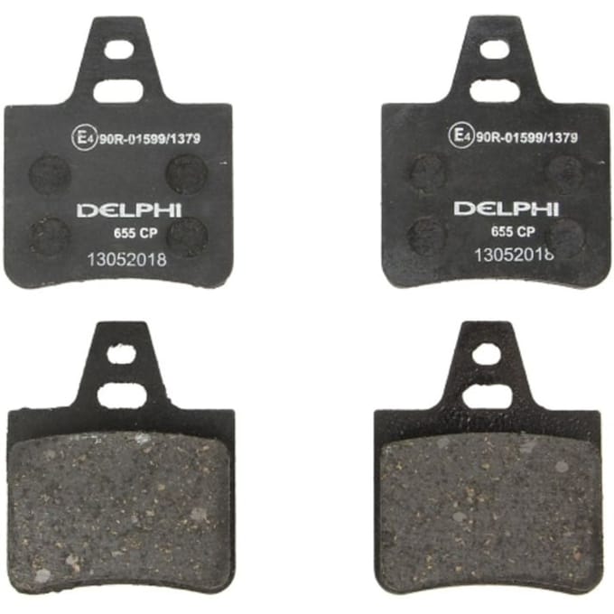Remblokkenset, schijfrem DELPHI LP655