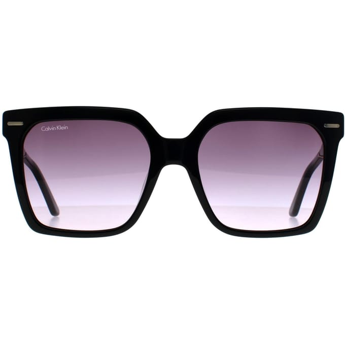 Calvin Klein Vierkant Dames Zwart Paars Kleurverloop CK22534S
