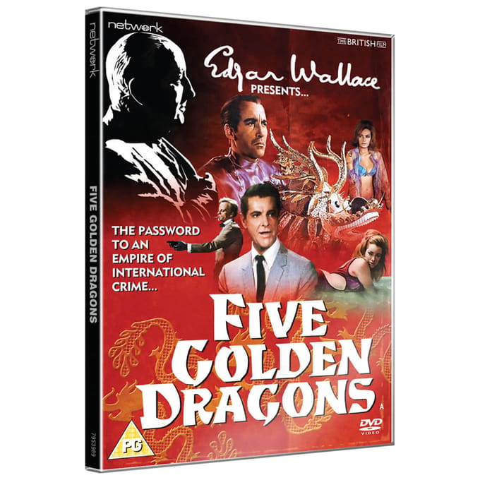 Network Releasing Edgar Wallace Presents: Five Golden Dragons DVD Engels