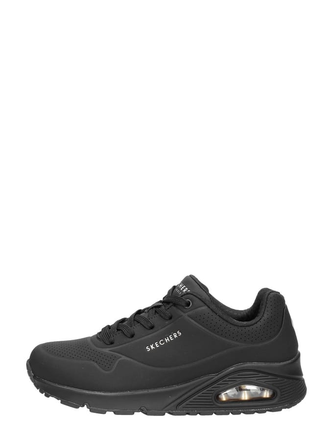 Skechers Uno - Stand On Air - Dames Sneakers - Zwart