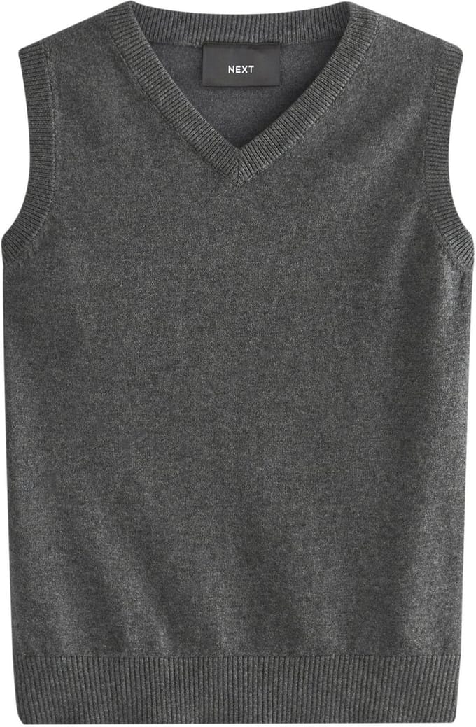 Next - Jongens - Schooltanktop - Grijs