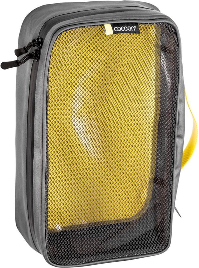 Cocoon Packing Cube Bagage ordening with Laminated Net Top Large grijs