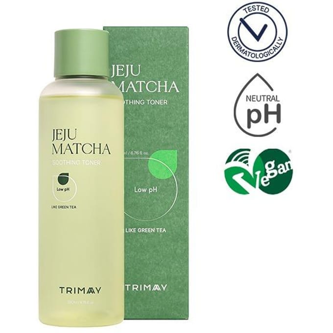 Trimay Jeju Matcha Verzachtende Toner met Lage pH beige