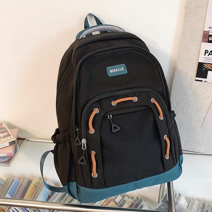 Sacs en ligne pour étudiants universitaires, collégiens, lycéens, sacs à dos pour collégiennes white