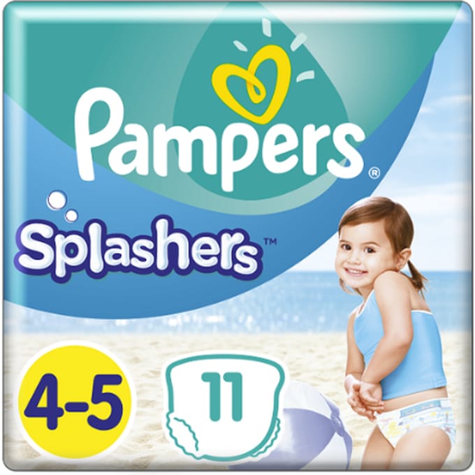 Pampers zwemluiers Splashers maat 4-5 (9-15 kg) - 11 stuks