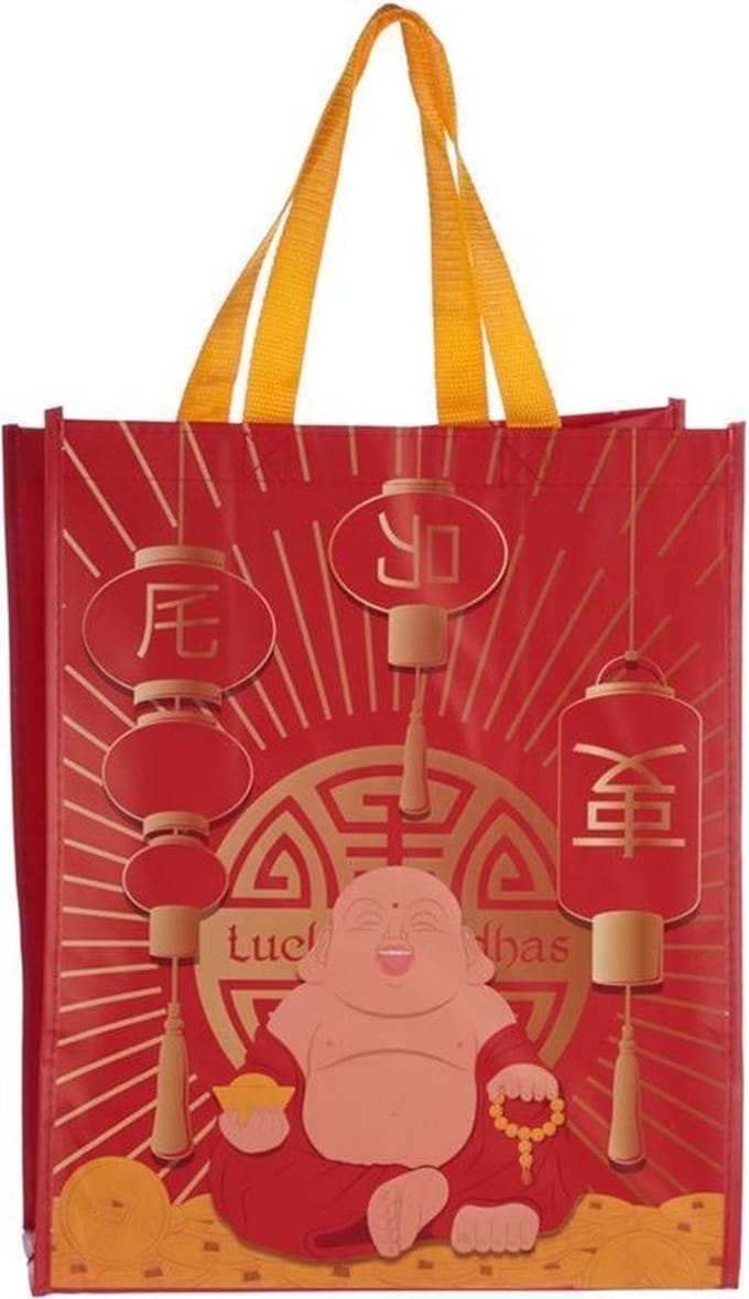Boodschappentas Shopping bag Tas Buddha Boeddha