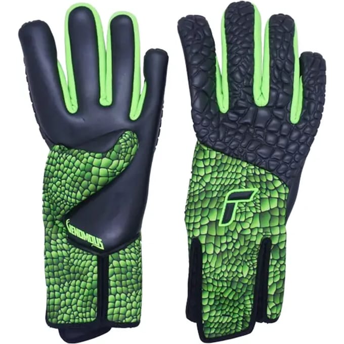 Reusch Venomous Gold X Groen - Keepershandschoenen - Maat 7 1/2