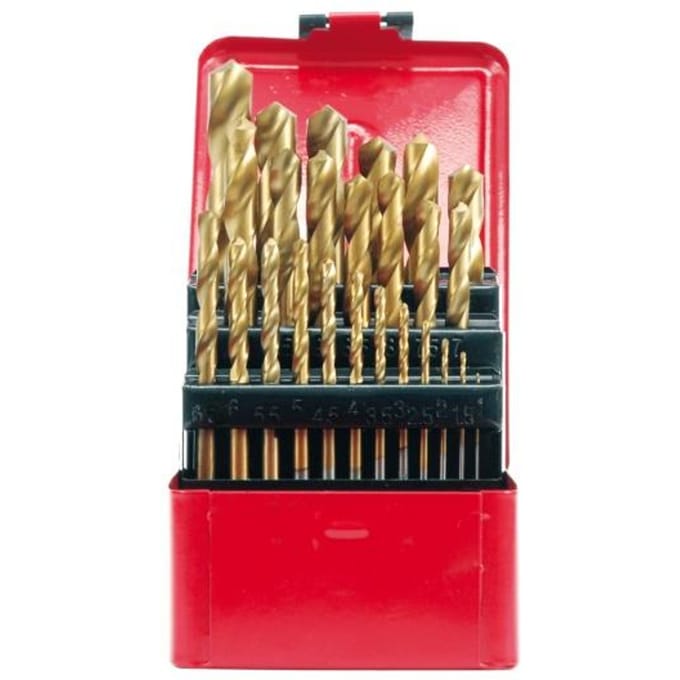 Sthor 22340 - Metaalboor Set - HSS-TiN - 25 stuks - Titan Coating
