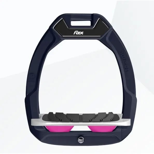 Veiligheidsaccepters voor het paardrijden Incliné Grip Groen/Grijs/Roze Flex-On Safe-On