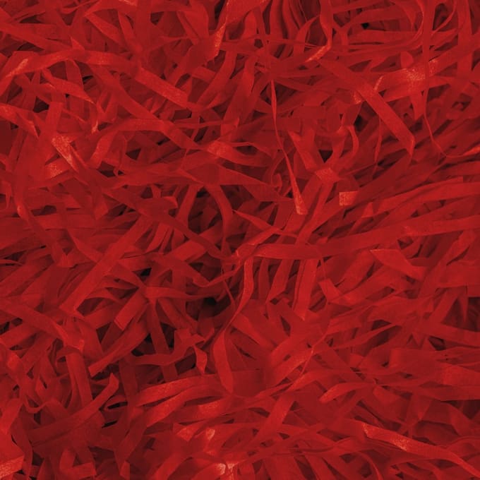Simply Making Versnipperd Papier voor Cadeaudoos Rood 30g