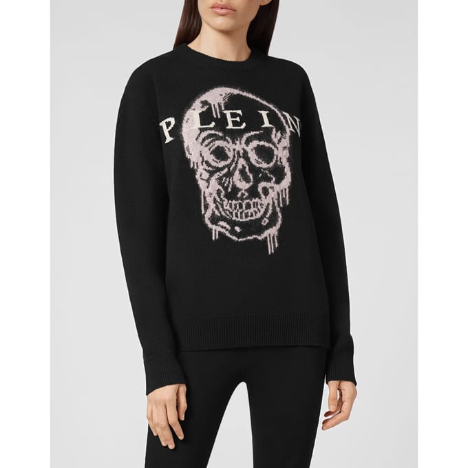 Pullover Ronde Hals Skull