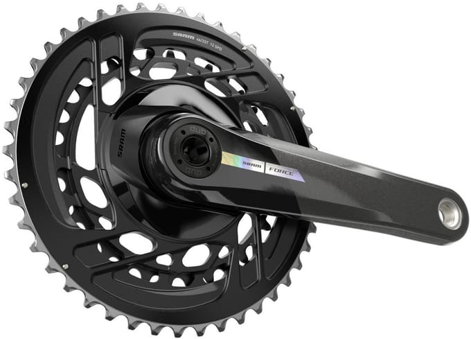 Sram Force D2 Dub Iridescent Direct Mount Crankstel Zilver 172.5 mm / 46/33t