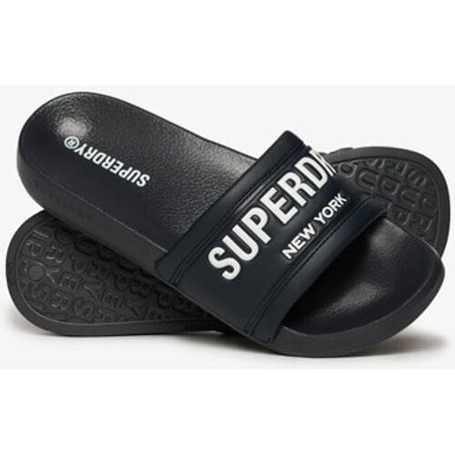 Superdry - City Luxe Pool Sliders Normale Pasvorm - Dames - Slippers