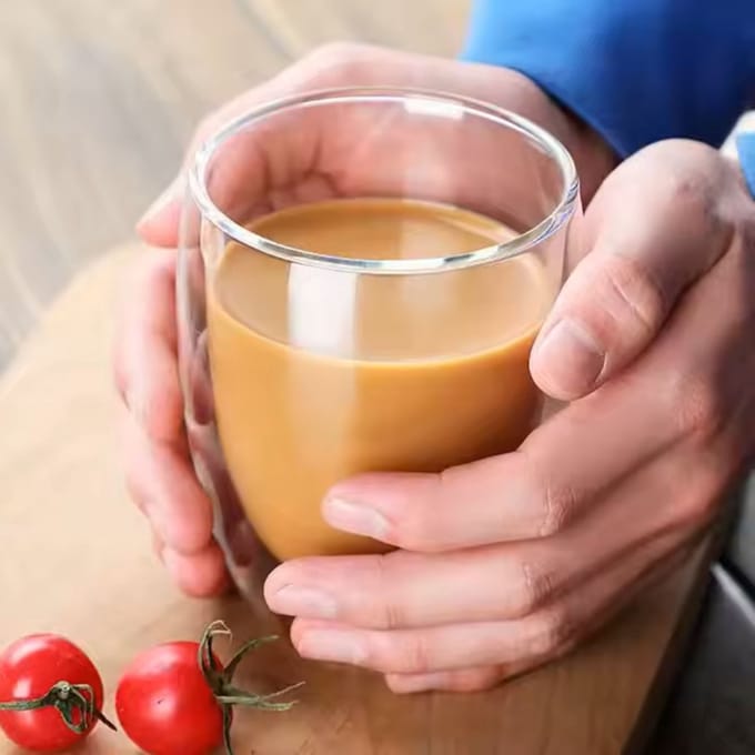 Glozini Dubbelwandig Koffieglas - 350ml - Set van 6 - Dubbelwandig Glas