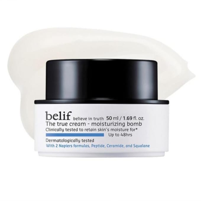 belif The True Cream Moisturizing Bomb 50ml black