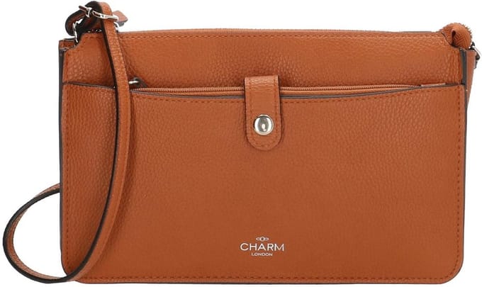 Charm London Stratford Schoudertas - Cognac
