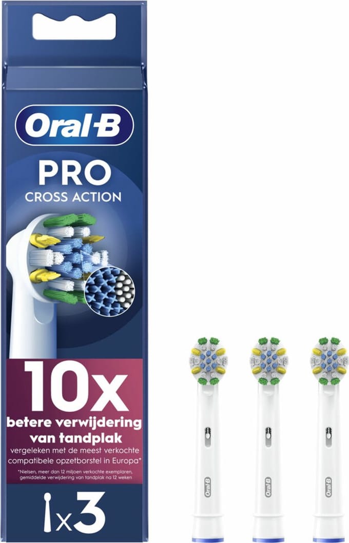 Oral-b Pro Floss Action - 3 Opzetborstels voor Elektrische Tandenborstel