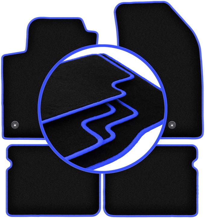 CARLUX-BLUE automatten voor: Fiat Bravo II hatchback (2007-2012)
