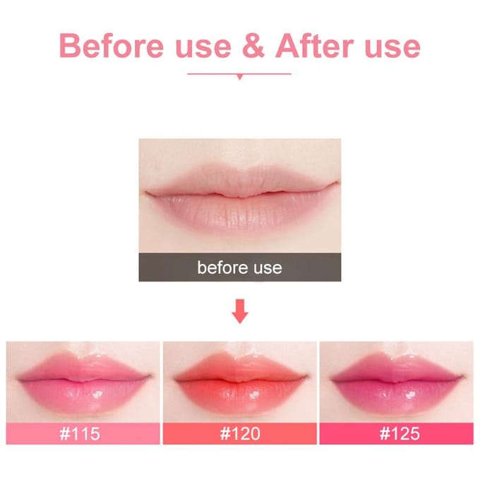 Baume à lèvres hydratant, couleur durable, changement d'humeur, rouge à lèvres hydratant longue durée