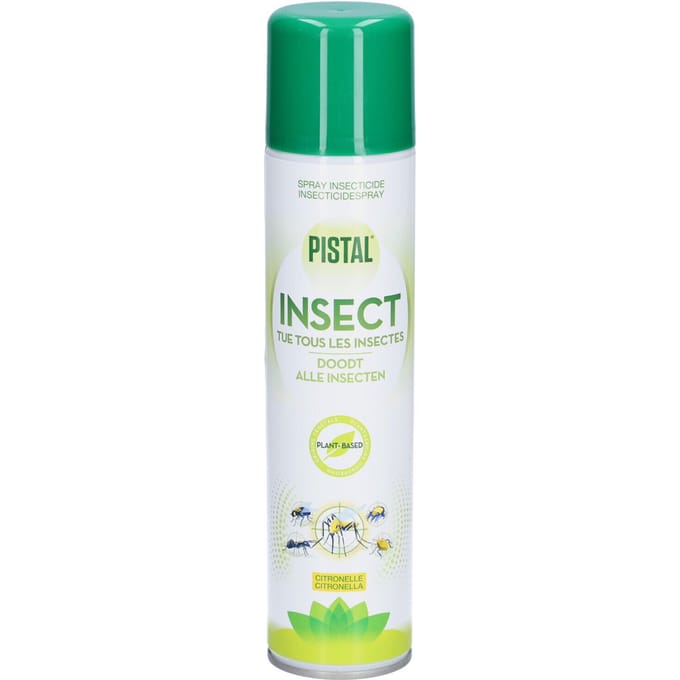 PISTAL INSECT CITRONELLA PLANTAARDIGE INSECTENSPRAY 300ML
