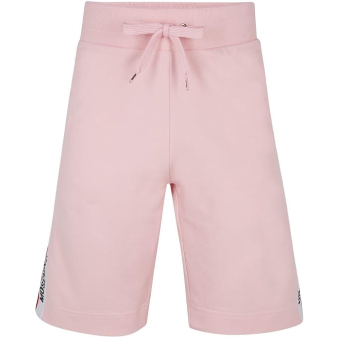 Moschino Dames/Tape Merk Vrijetijdsshort (Roze)