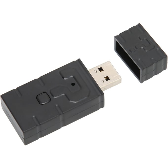 Adaptateur de manette sans fil, convertisseur de poignée Bluetooth pour PC Windows, PS4, PS5, Xbox One white