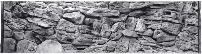 Ceramicnature Achterwand Aquarium 196 X 54 Cm Grijs