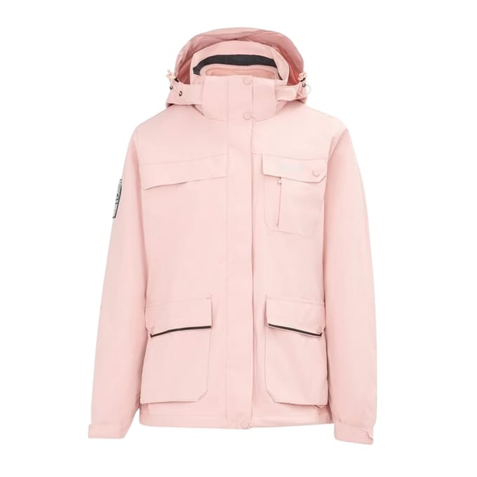 Gelert Dames Winddichte 3-in-1 Waterdichte Jas (Roze)