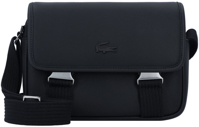 LACOSTE Schoudertas Messenger Bag Noir Zwart