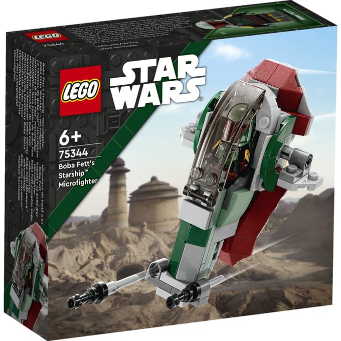 LEGO 75344 Star Wars Boba Fett's sterrenschip Microfighter Bouwpakket voor Kinderen