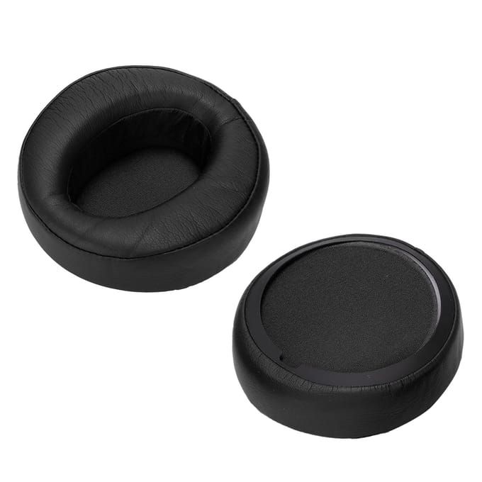 Coussinets d'oreille de remplacement JZF78 pour casque Sony MDRXB950BT(rouge ) noir