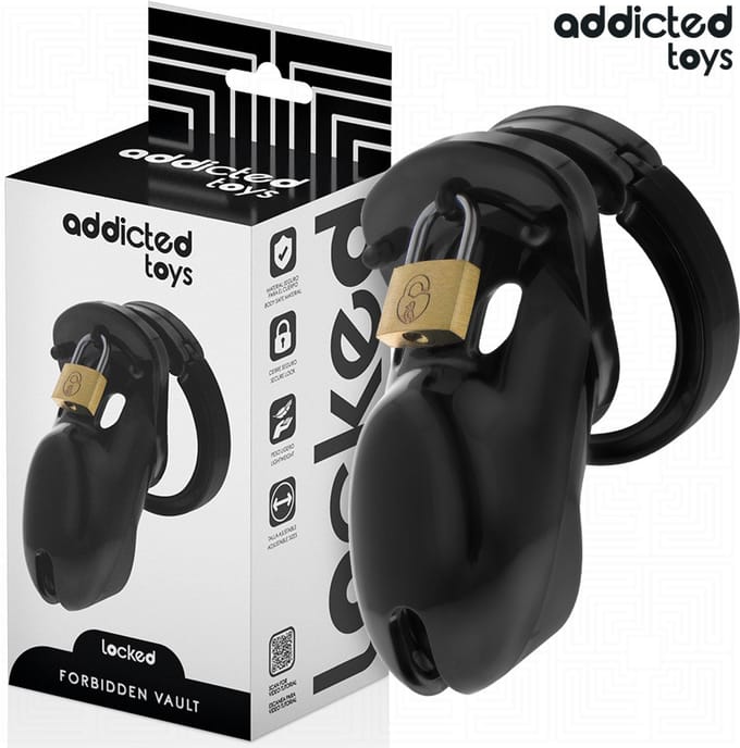 Addicted Toys Locked - Forbidden Vault Penis Cage 10 Cm