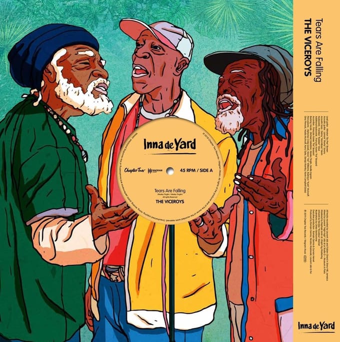Inna De Yard - Tears Are Falling / Row Fisherman (12" Single)