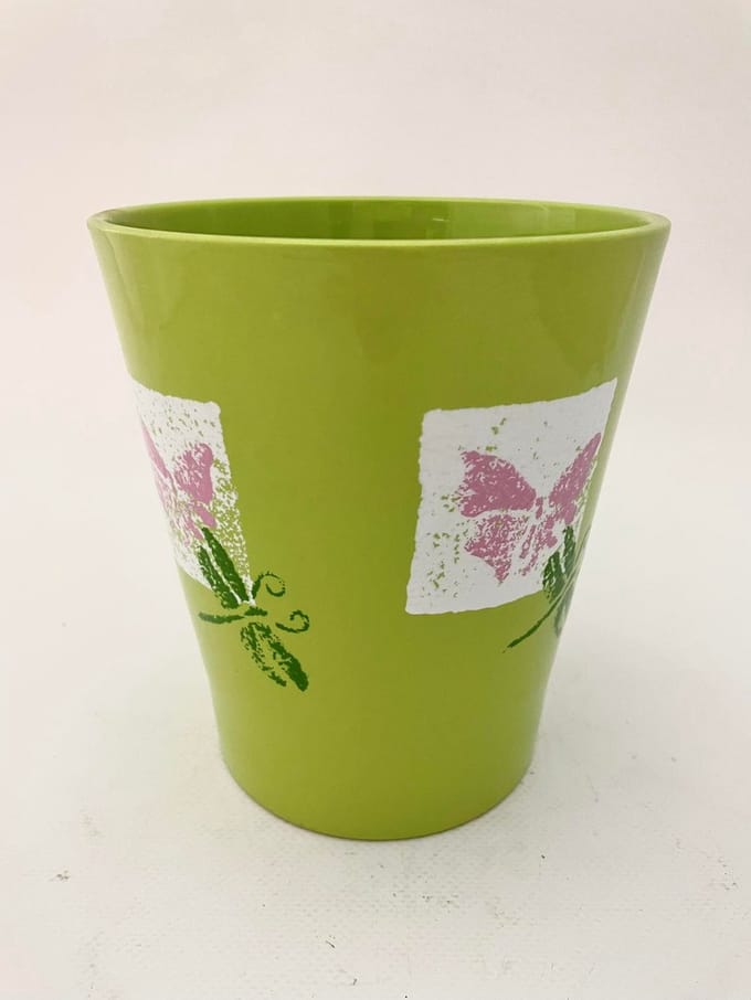 Bloempot Merina Butterfly groen