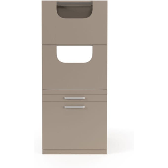 Wasophoogte Multifunctionele waskast module z16 perle taupe